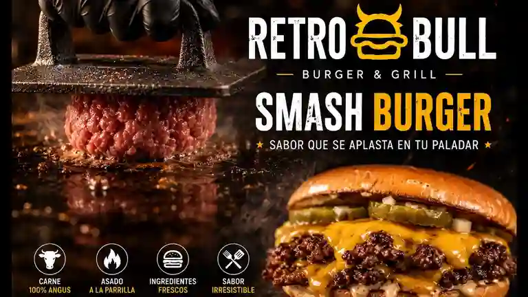 Retrobull Burguer y Grill a Domicilio Retrobull Burguer y Grill