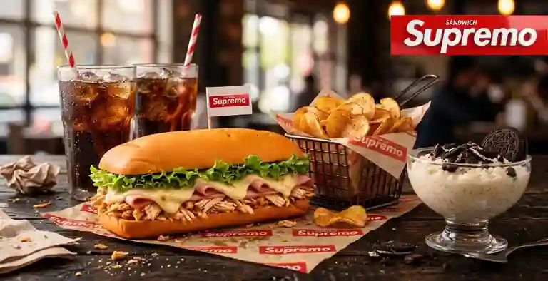 Sandwich Supremo a Domicilio Sandwich Supremo