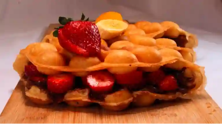 Waffle Burbuja a Domicilio Waffle Burbuja