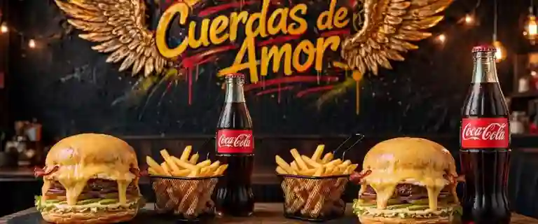 Burguer Cuerdas de Amor a Domicilio Burguer Cuerdas de Amor