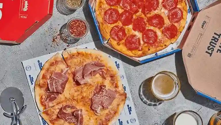 The Crunch Pizza a Domicilio The Crunch Pizza