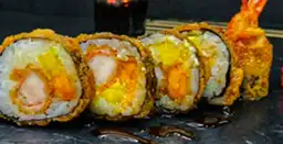 Fresh fish sushi poke