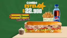 Sandwich Gourmet Salsa de Ajo