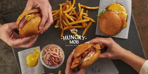 Hungry Mob Burgers.