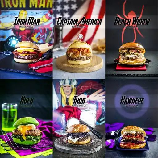 The Avengers Burger