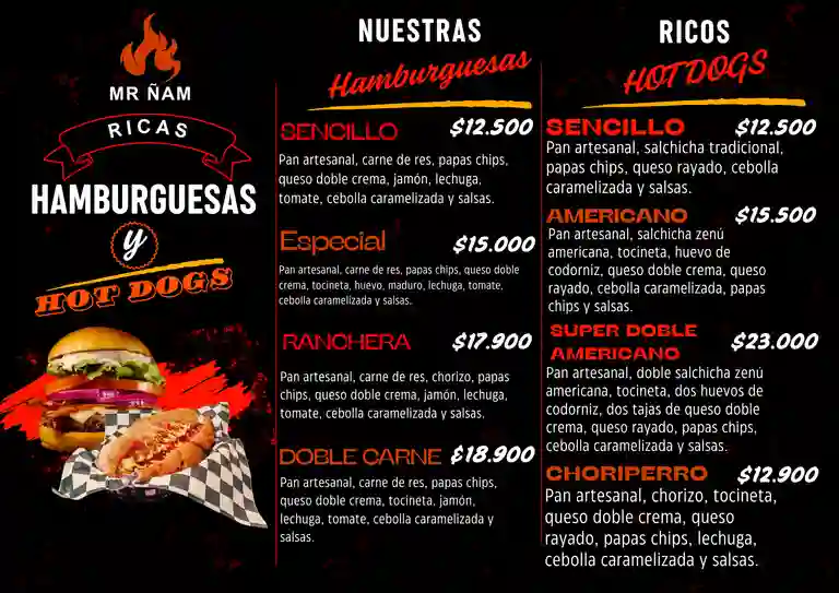 Mr Ñam a Domicilio Mr Ñam