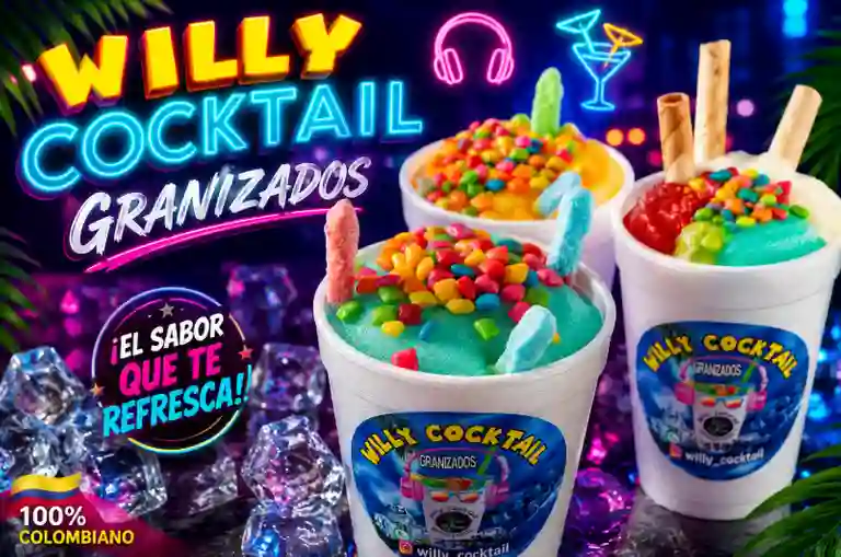 Willy Cocktail Granizados a Domicilio Willy Cocktail Granizados