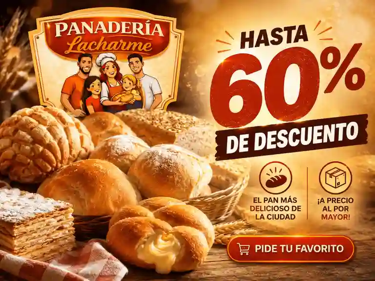 Panaderia Lacharme a Domicilio Panaderia Lacharme