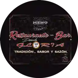 Restaurante Bar Donde Gloria  a Domicilio