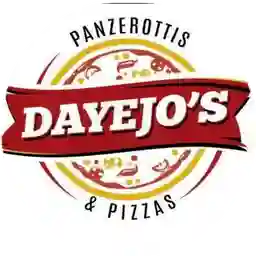 Dayejos Panzerottis and Pizzas.  a Domicilio
