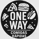 'One way comidas rápidas'