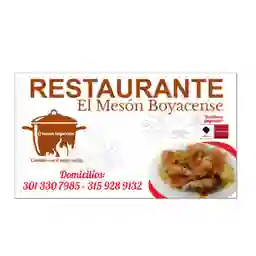 El Meson Boyacense Cra. 12 a Domicilio