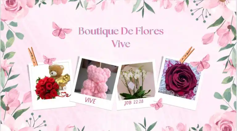 VIVE ROSAS ORQUIDEAS a Domicilio