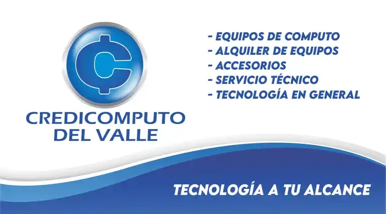 Credicomputo Del Valle a Domicilio