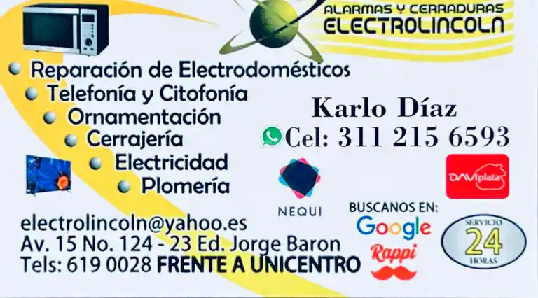 Ferretería Electro Lincoln a Domicilio