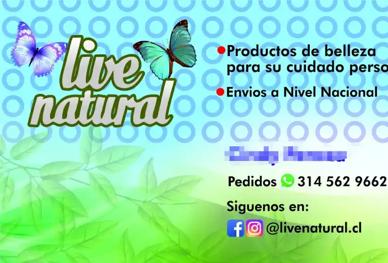 Livenaturalcl a Domicilio