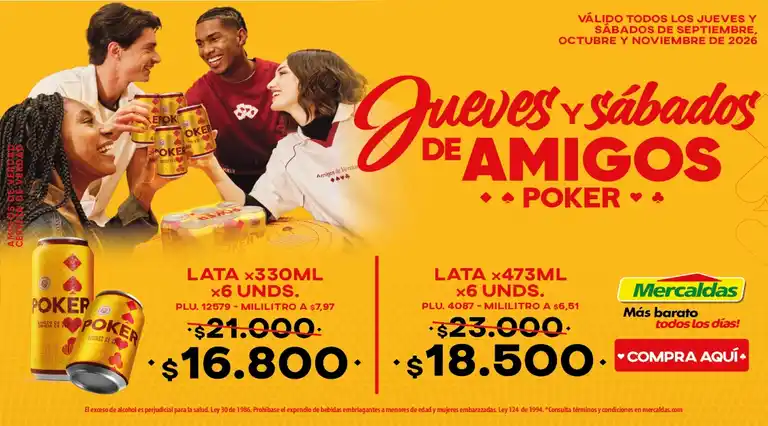 Mercaldas a Domicilio