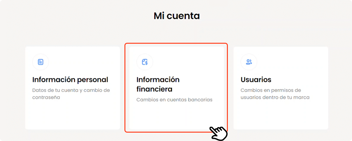 Ahora Puedes Cambiar La Cuenta Bancaria De Tu Tienda Tu Mismo